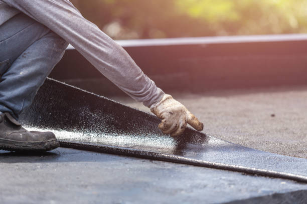 Professional Basement Waterproofing technician working in Pedricktown, NJ